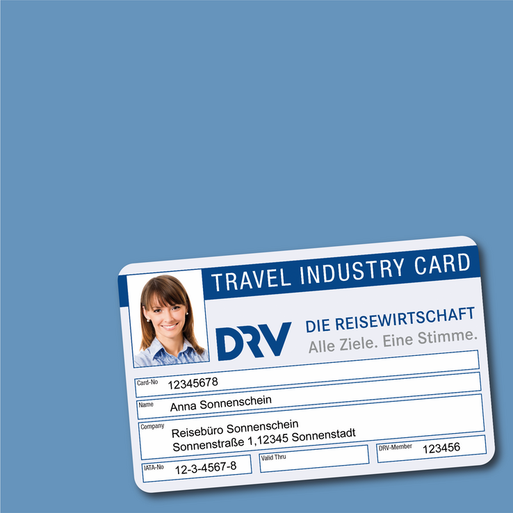 drv travel industry card login
